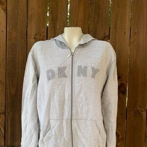 Y2K Vintage DKNY lightweight hood size Large.